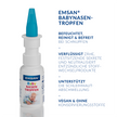 EMSAN Baby Nasentropfen auf weißem Grund und Schrift