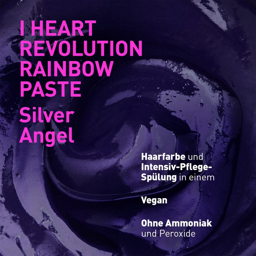 Schrift auf Paste von I Heart Revolution Rainbow Tones Silver