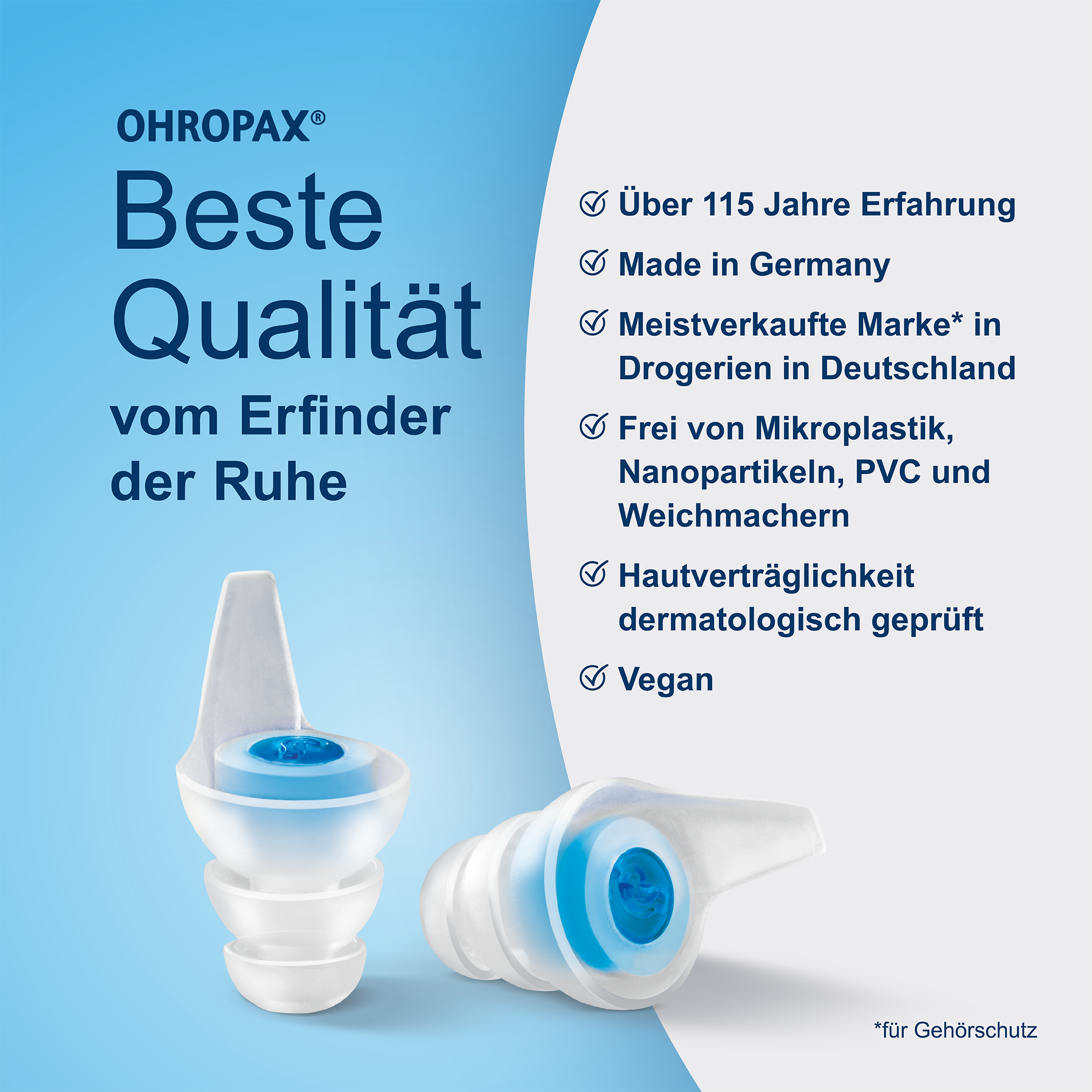 OHROPAX Travel Ohrstöpsel - 10x1 Paar