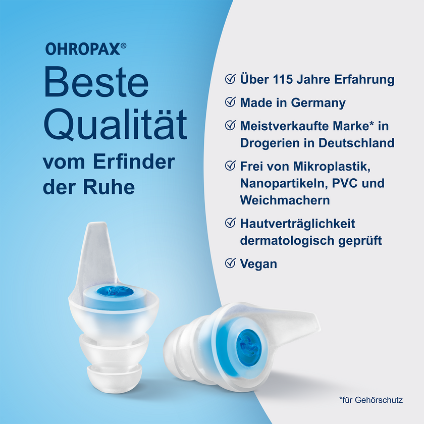 OHROPAX Travel Ohrstöpsel - 10x1 Paar
