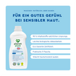 Planet Pure Universal Waschmittel Flasche auf blauem Grund und Schrift