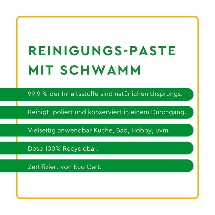 Planet Pure Universal Reinigungs-Paste Zitrone - 300g