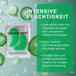 YEAUTY Eye P YEAUTY Eye Pad Mask Cucumber Cooler in Wasser mit Gurkenscheibenad Mask Cucumber Cooler und grüne Fläche mit Text