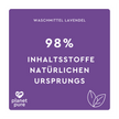 weiße Schrift auf lilafarbenem Grund