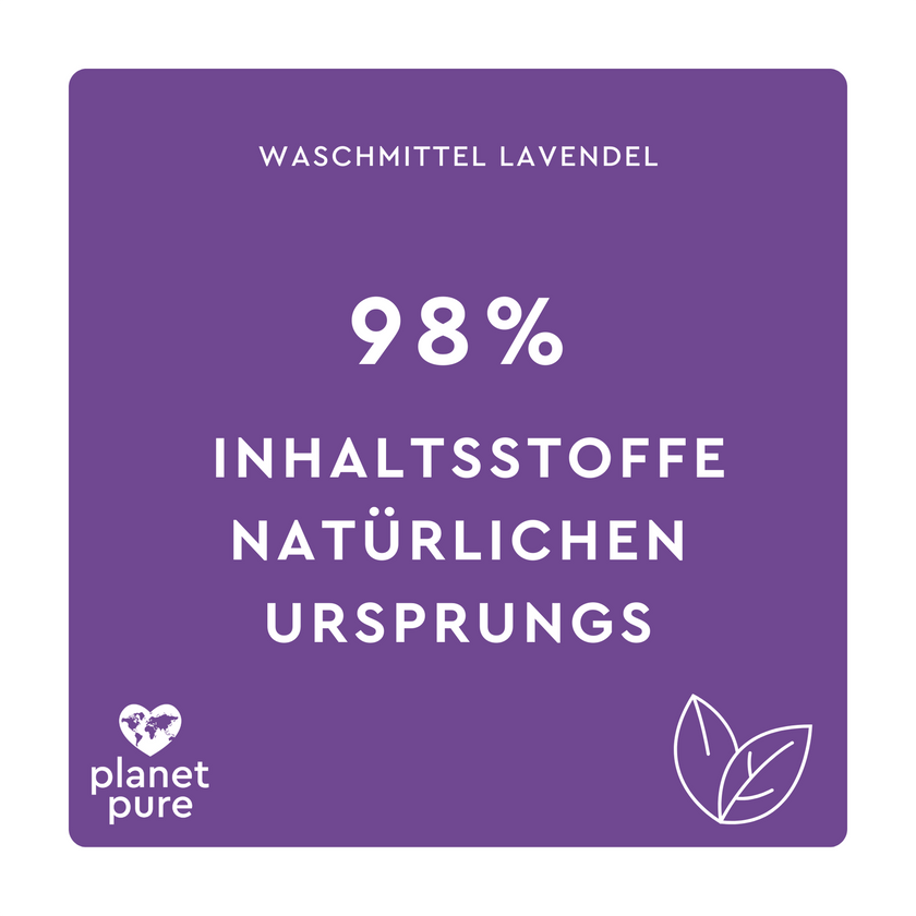 weiße Schrift auf lilafarbenem Grund