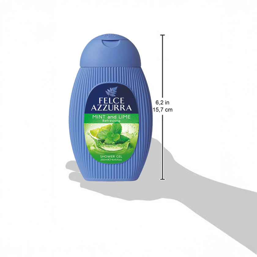 Felce Azzurra Duschgel Mint and Lime - 12x250ml