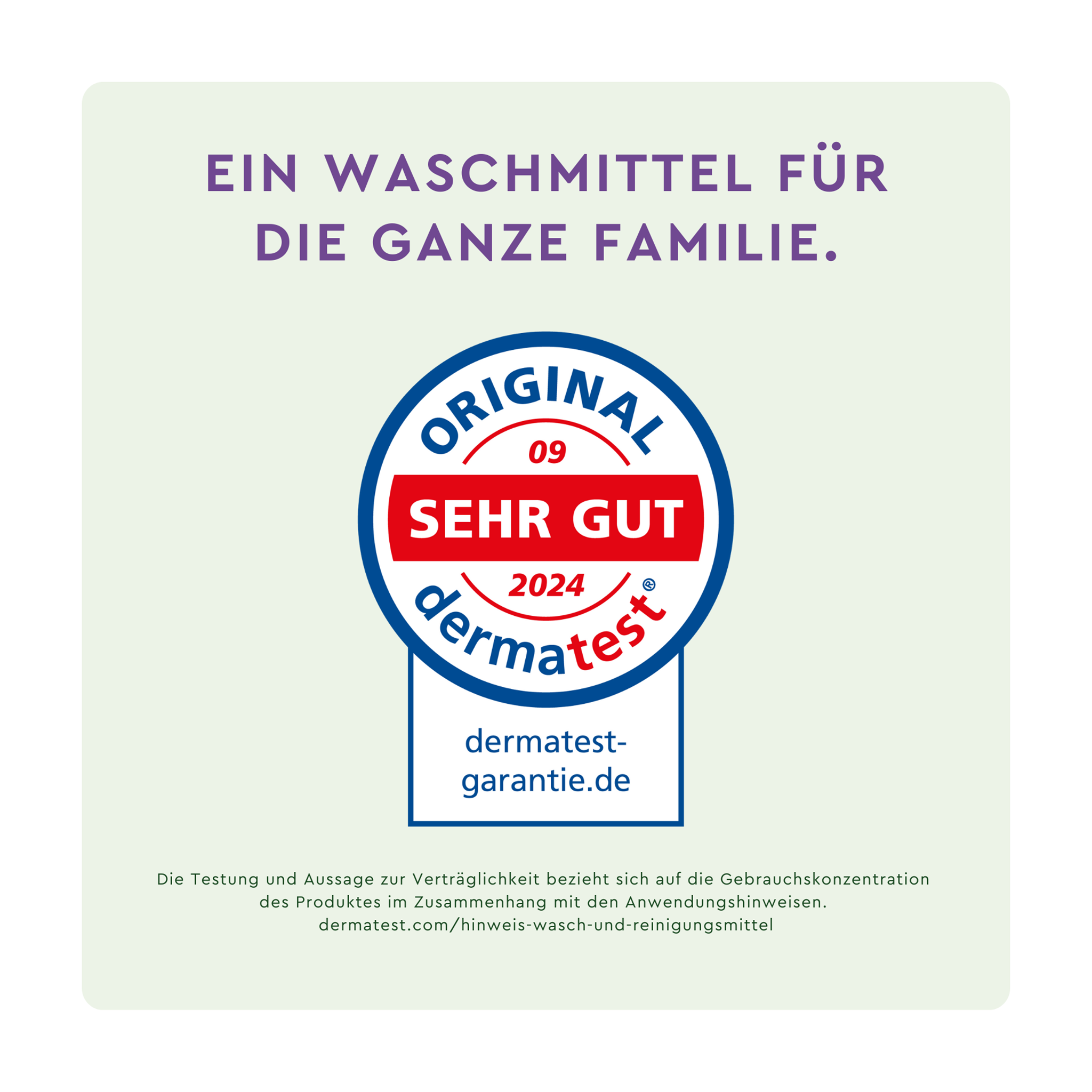 Siegel und Schrift auf mintfarbenem Grund