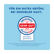 Siegel und Schrift auf blauem Grund