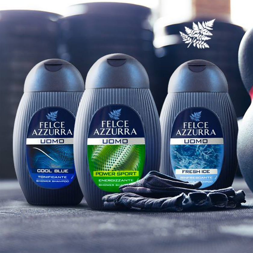 Felce Azzurra Man Duschgel Power Sport - 12 x 250ml
