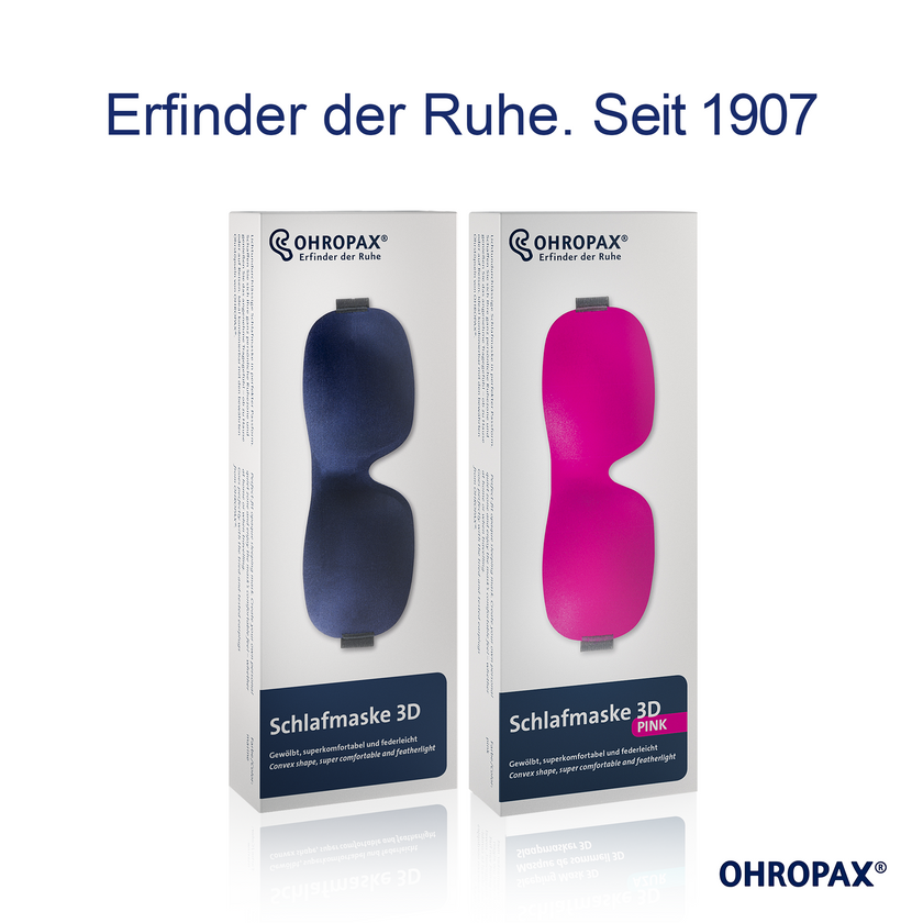 Range von OHROPAX Schlafmasken