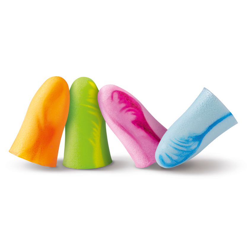OHROPAX Color Ohrstöpsel auf weißem Hintergrund