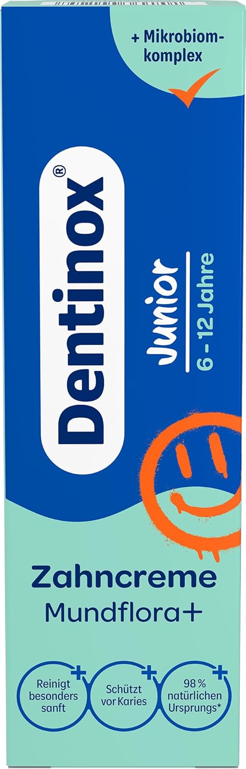 Dentinox Zahncreme Mundflora Junior - Packaging 2