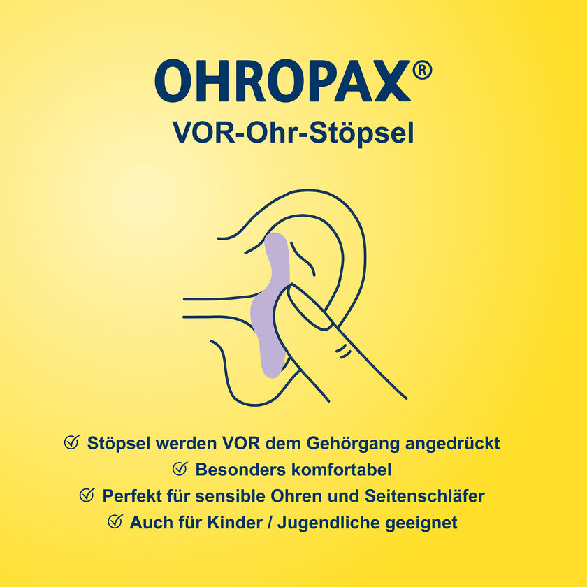 OHROPAX Aqua Ohrstöpsel - 10x6 Stück