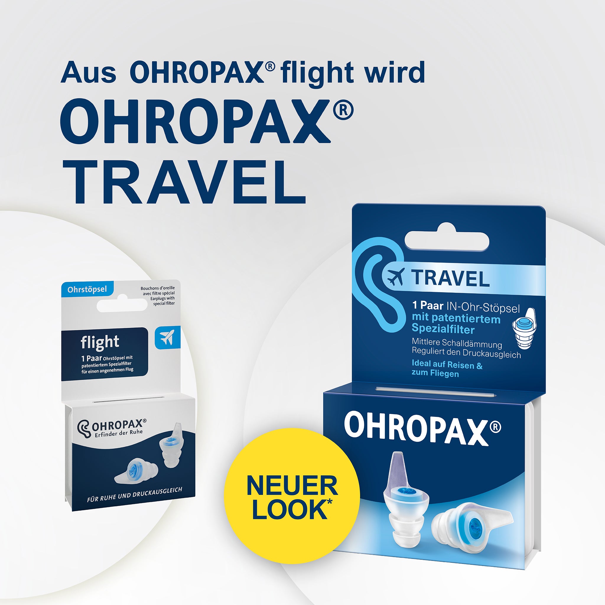 OHROPAX Travel Ohrstöpsel - 10x1 Paar
