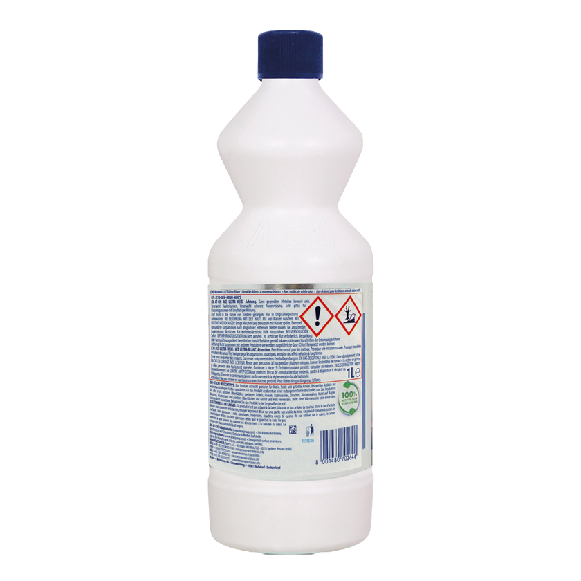 Rückseite von ACE Ultra Weiß