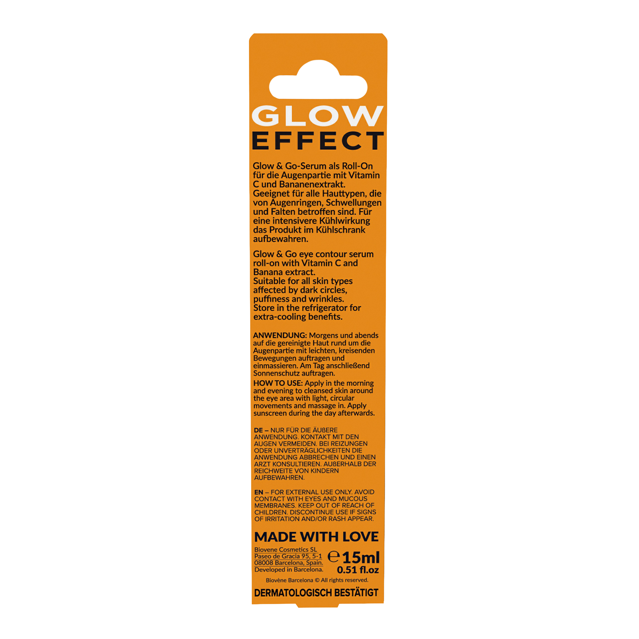 Rückseite von Biovène ANTI-FATIGUE
