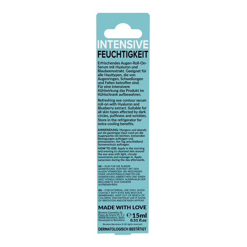 Rückseite von Biovène HYDRA-POWER