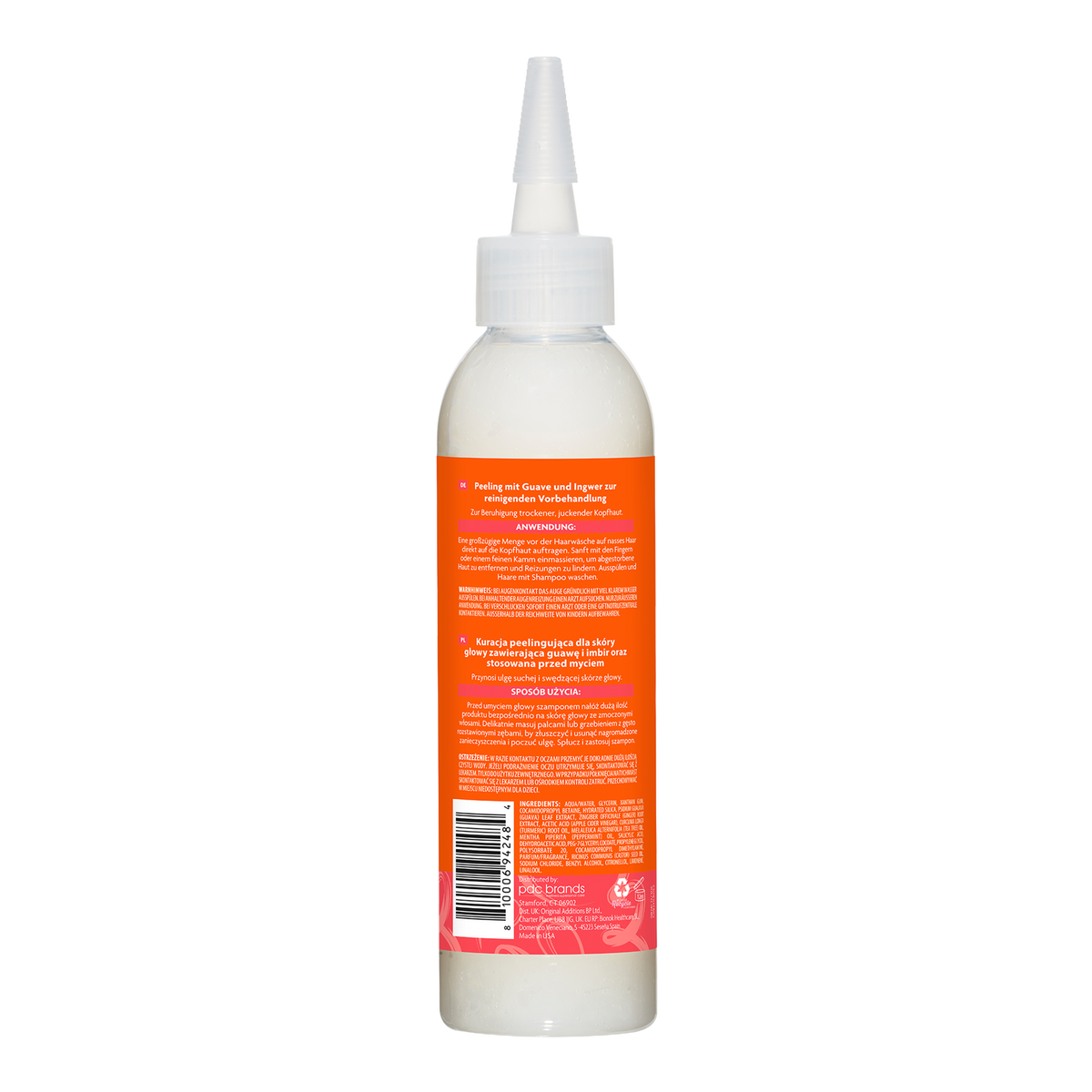 Rückseite von Cantu Guava & Ginger Pre-Cleanse Treatment - 180ml