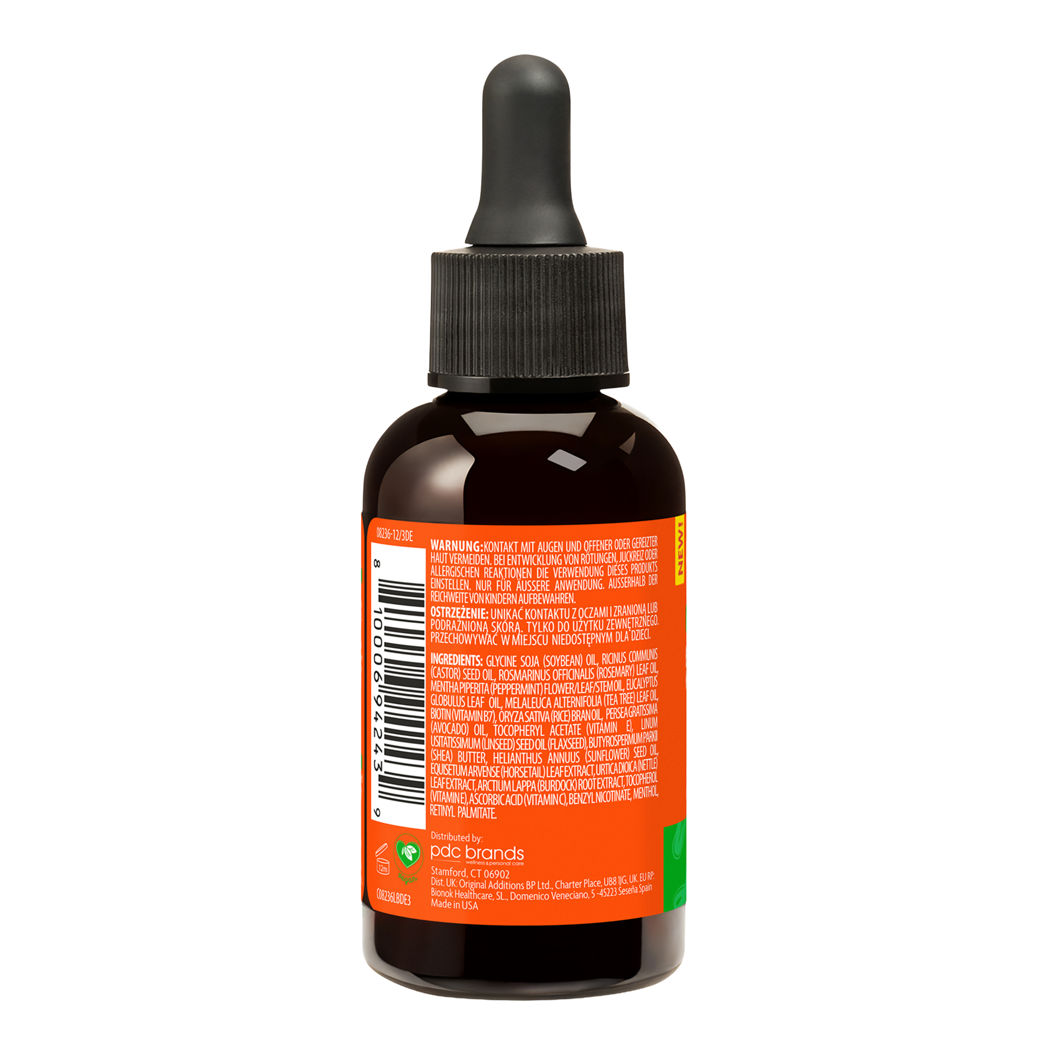 Rückseite von Cantu Scalp & Hair Oil