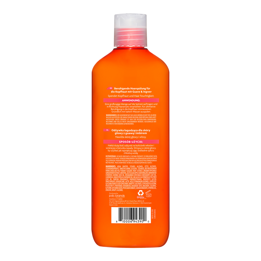 Rückseite von Cantu Guava & Ginger Scalp Relief Conditioner - 400ml