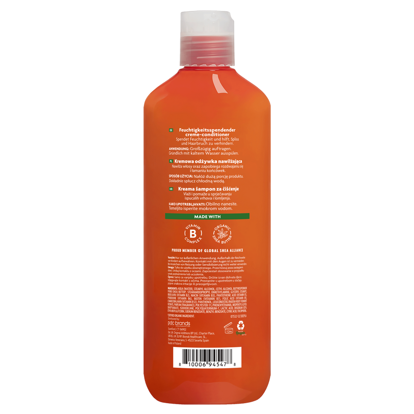 Rückseite von Cantu Sulfate Free Hydrating Cream Conditioner