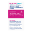 Rückseite von EMCUR® Herpes Creme