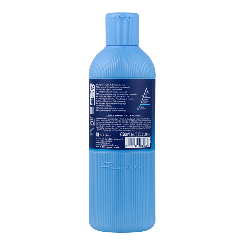Rückseite von Felce Azzurra Body Wash Classic