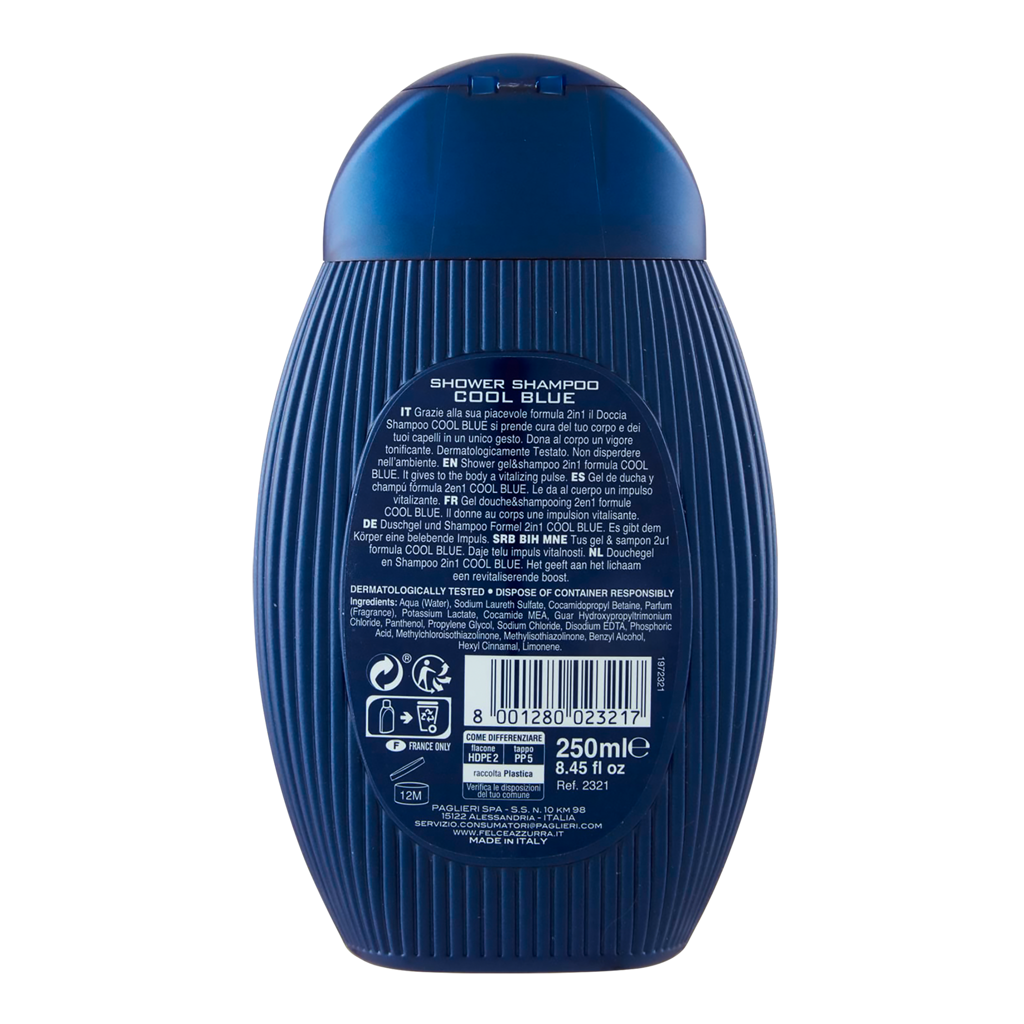 Felce Azzurra Man Duschgel CoolBlue - 12 x 250ml