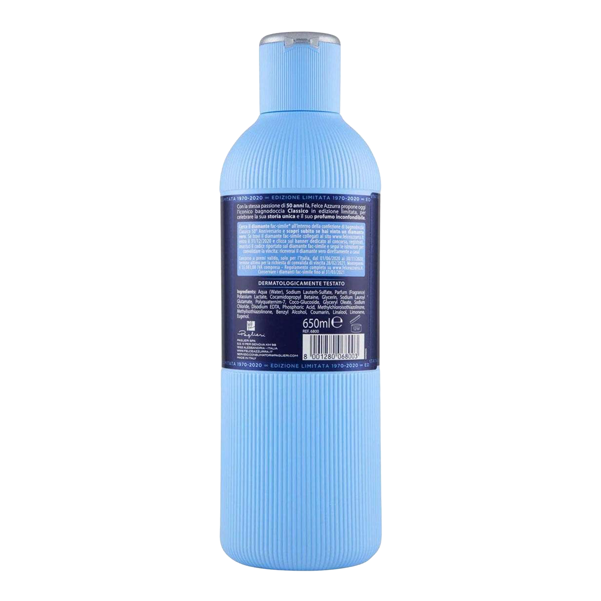 Rückseite von Felce Azzurra Body Wash Classic