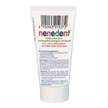 Rückseite von nenedent® Kinderzahncreme homöopathieverträglich mit Fluorid - 12x50ml