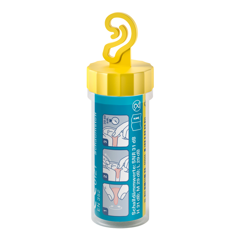 Rückseite von OHROPAX Soft Ohrstöpsel