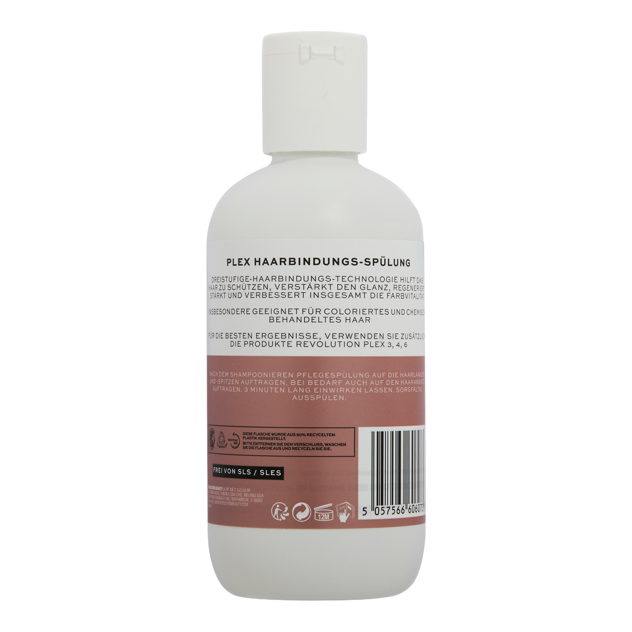 Rückseite vonR evolution Haircare Plex 5 Conditioner