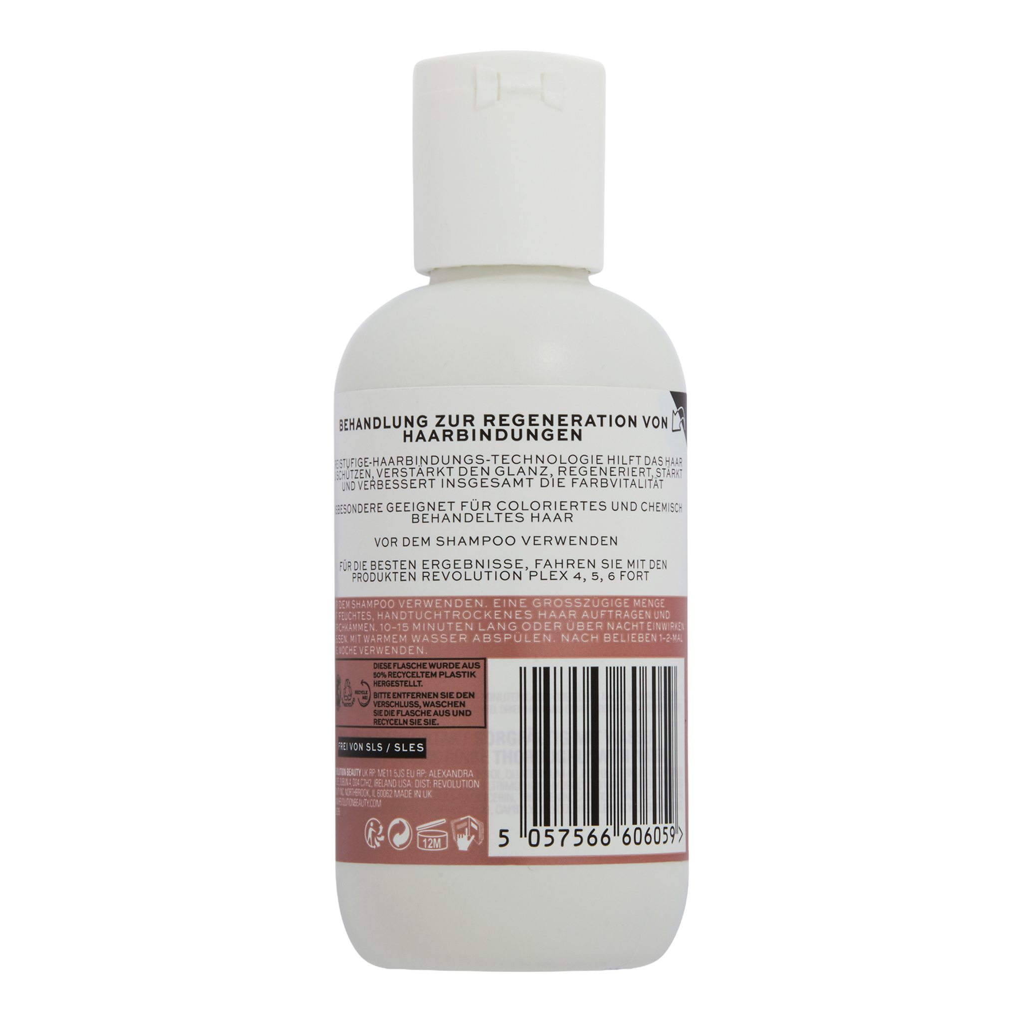 Rückseite von Revolution Haircare Plex 6 Bond Restore