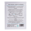 Rückseite von YEAUTY Eye Pad Mask Deep Hydration