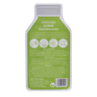 Rückseite von YEAUTY Tuchmaske Avocado Cucumber Niacinamide