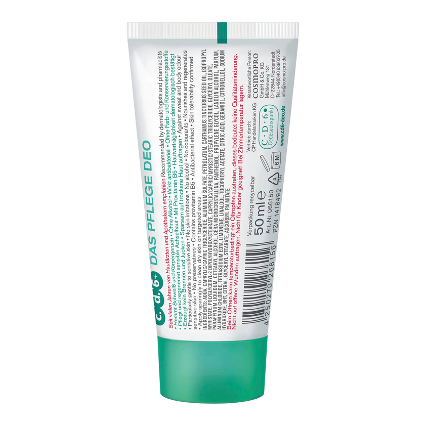 c.d.6 Deo-Creme - 50ml