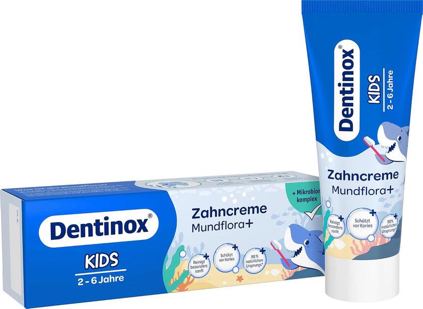 Dentinox Zahncreme Mundflora Kids - Packaging 1