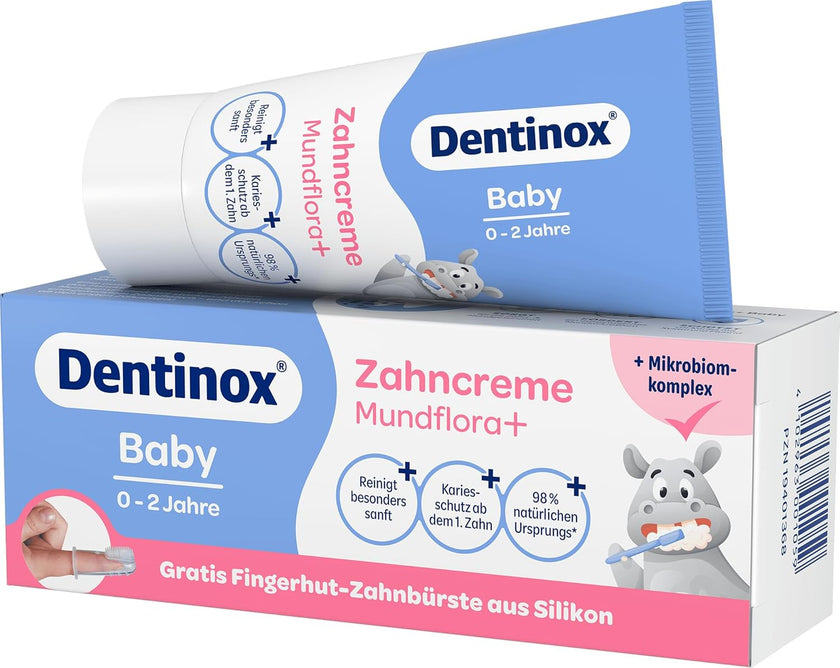 Dentinox Zahncreme Mundflora Baby - Packaging 2