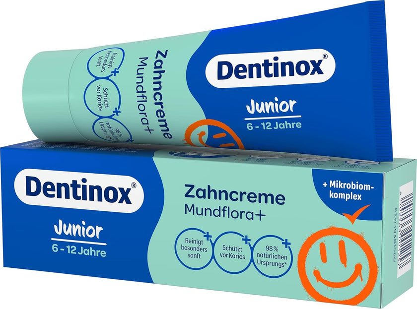 Dentinox Zahncreme Mundflora Junior - Packaging 1