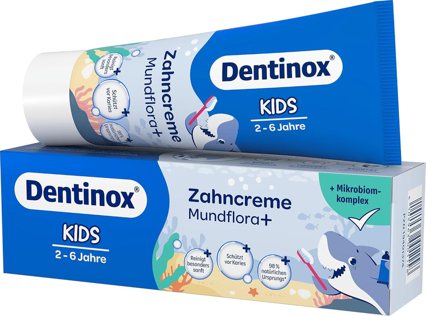Dentinox Zahncreme Mundflora Kids - Packaging 2