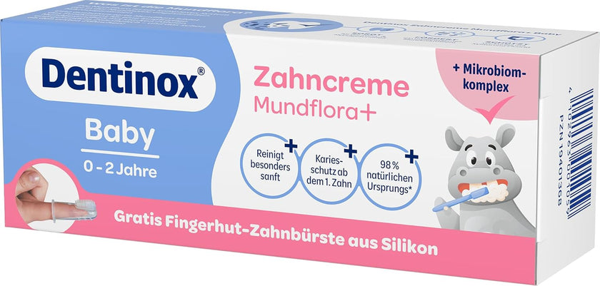 Dentinox Zahncreme Mundflora Baby - Packaging 1