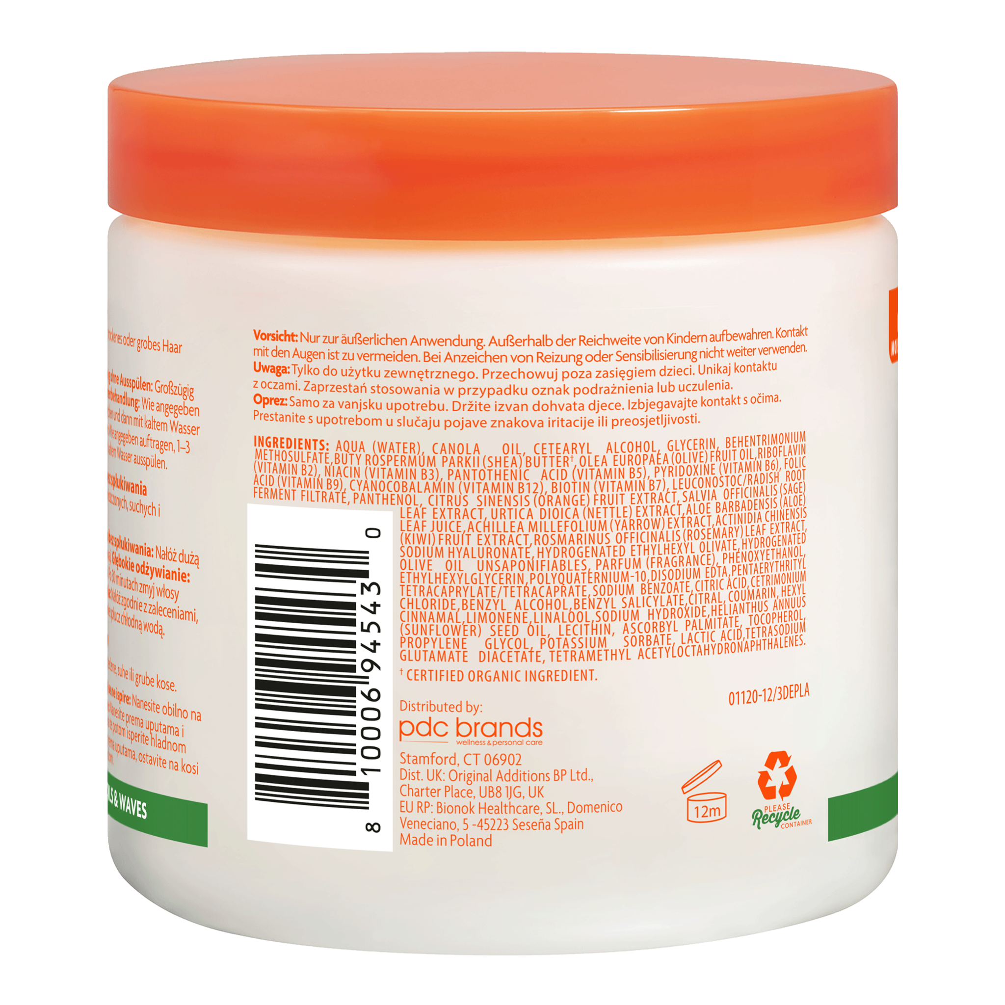 Rechte Seitenansicht von Cantu Leave-in Repair Cream