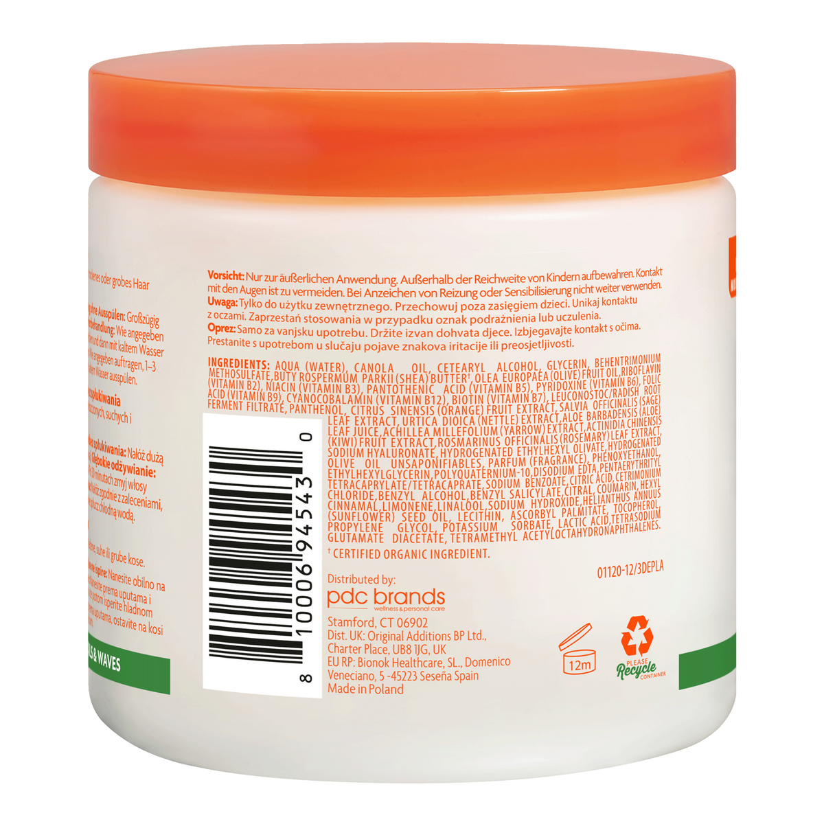 Rechte Seitenansicht von Cantu Leave-in Repair Cream