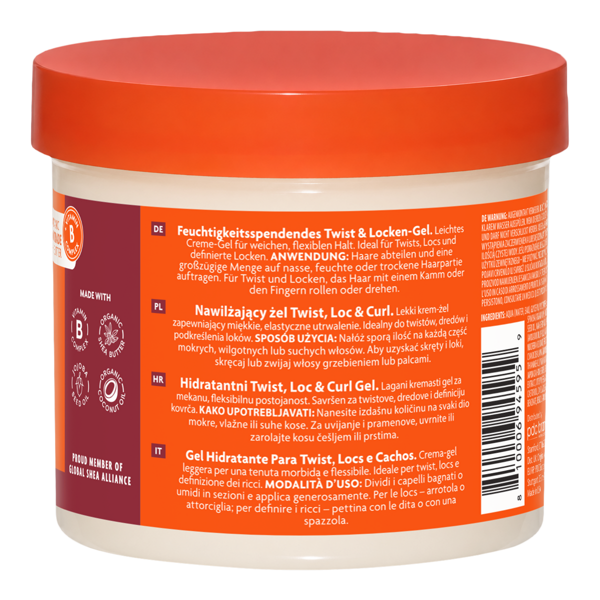 Rechte Seitenansicht von Cantu Moisturizing Twist & Lock