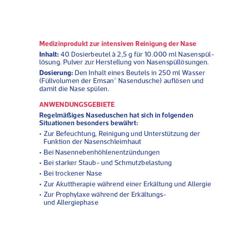 Rechte Seitenansicht von EMSAN Nasenspülsalz multimineral