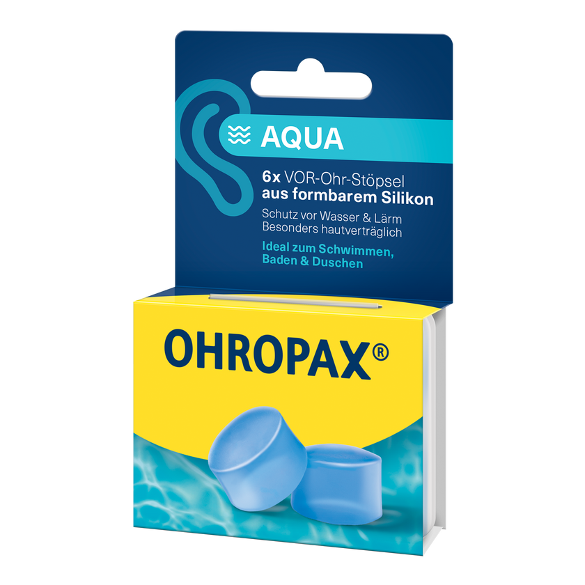 OHROPAX Aqua Ohrstöpsel - 10x6 Stück