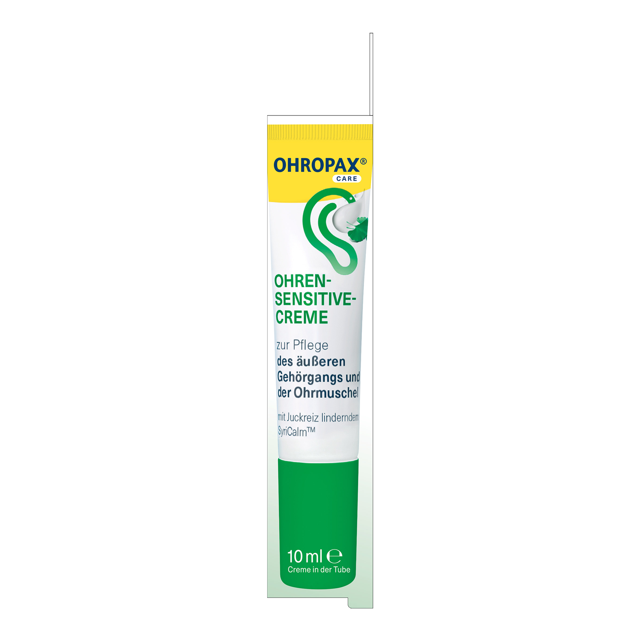 Rechte Seitenansicht von OHROPAX Ohren-Sensitive-Creme