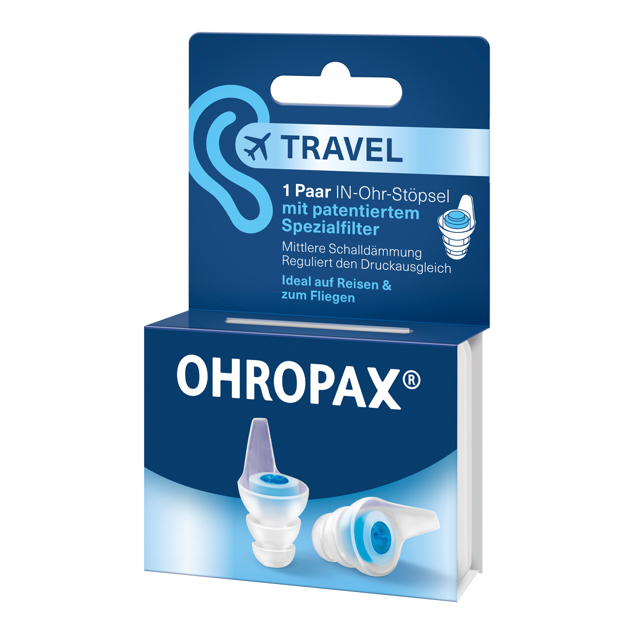 OHROPAX Travel Ohrstöpsel - 10x1 Paar