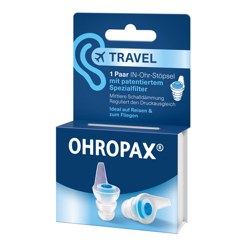 OHROPAX Travel Ohrstöpsel - 10x1 Paar