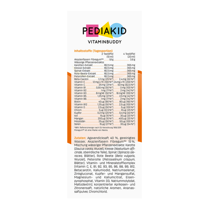 Rechte Seitenansicht von PEDIAKID® Vitaminbuddy